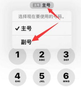 南宫苹果14维修店分享iPhone 14 Pro Max使用副卡打电话的方法 